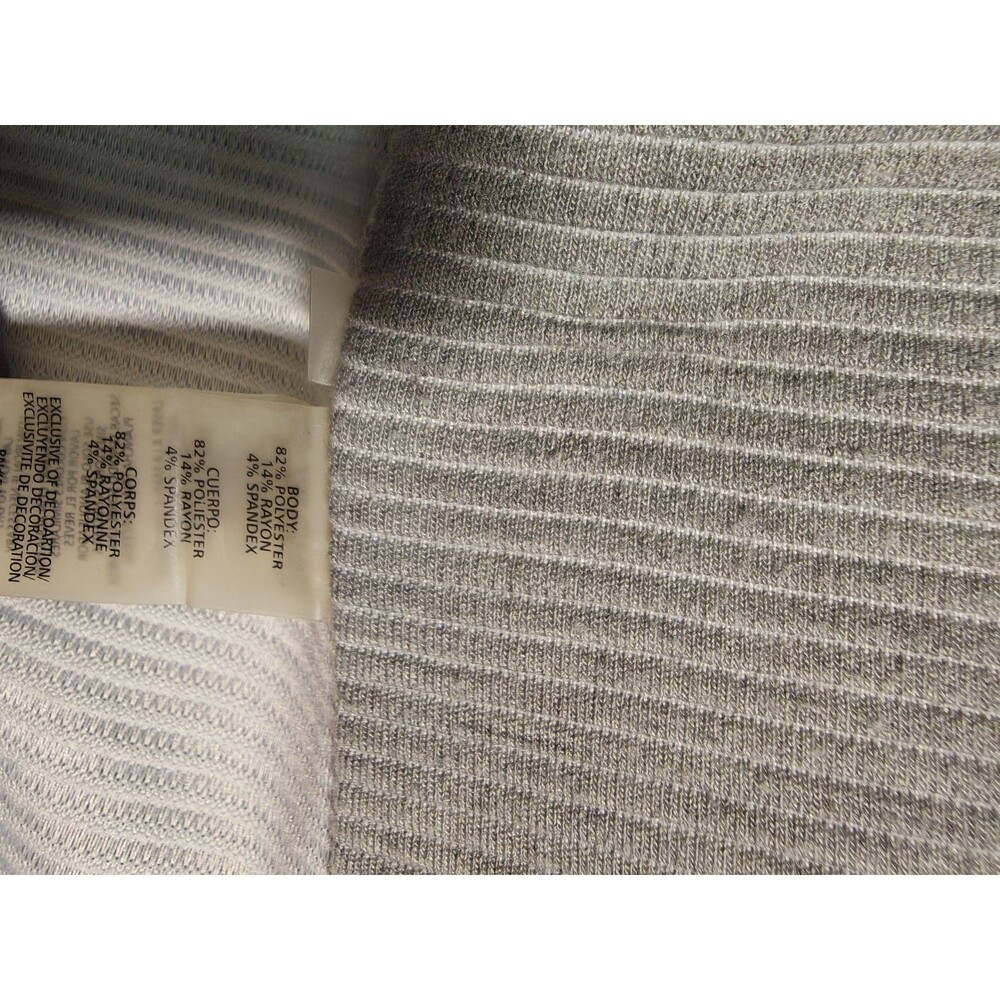 Calvin Klein Cardigan Jacket – Women’s Small – Gray – Open Front – Gently Used - Picture 6 of 8